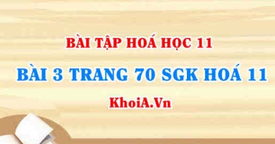 Bài 3 trang 70 SGK Hoá 11: Tính chất vật lí, tính chất hoá học của Cacbon (C)